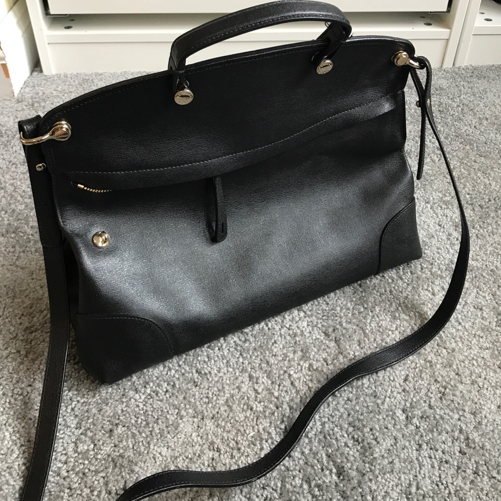 Furla Piper Bag, Black, Excellent Condition